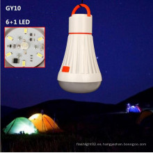 Gy10 trabajo al aire libre fuerte magnético bombilla LED tienda de campaña
